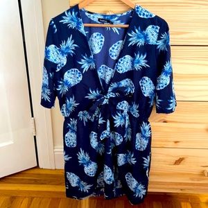 Boohoo- 🍍 print mini dress - size 12